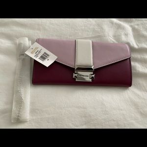 Michael Kors Whitney Leather Wallet Wristlet